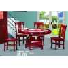 家富源木業(yè) 實(shí)木餐桌椅整套6張椅子一張桌子臺面大理石制作