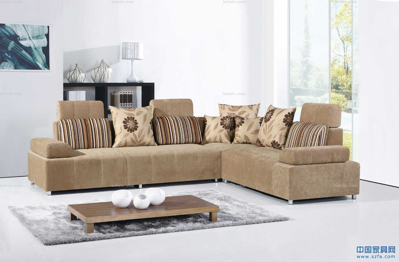 時(shí)尚布藝沙發(fā)，咖啡色系的和諧搭配，充滿秋天的氣息。上戶戶樂(lè)家具網(wǎng)，選購(gòu)牛仔布沙發(fā)，擔(dān)保交易，保障品質(zhì)，家具網(wǎng)購(gòu)，實(shí)惠到家！