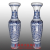 青花瓷大花瓶喬遷禮品、酒店裝飾品陶瓷大花瓶