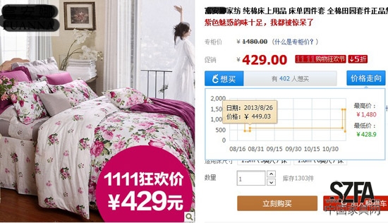 雙十一最低價？ 先漲后降折扣含水份