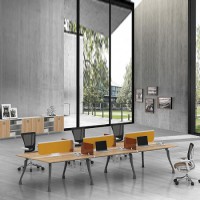 熱銷辦公家具開放式工作位、員工工作位、現(xiàn)代鋼木工作位