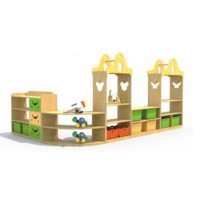 兒童柜子、幼兒園柜子、托兒所柜子