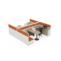 易美屏風職員工作位定制，減少員工間的干擾提高工作效率