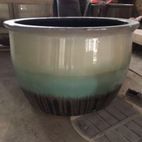 上海極樂湯陶瓷大缸，景德鎮(zhèn)泡澡陶瓷大缸，定制陶瓷洗浴大缸工廠