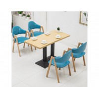 燒烤店餐廳桌椅，質(zhì)量可靠的快餐桌椅 甜品店快餐桌椅定制廠家！