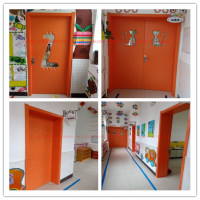 江承幼兒園門(mén)教室門(mén)彩色門(mén)卡通門(mén)免漆門(mén)烤漆門(mén)
