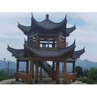 防腐木涼亭，古建涼亭，戶外休閑亭子，產(chǎn)品規(guī)格多樣，可來(lái)圖定制