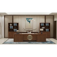 實(shí)木辦公桌，班臺，老板桌，寫字桌