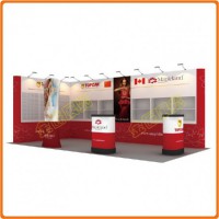 中小型拉網(wǎng)展架，布藝?yán)W(wǎng)