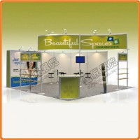 重復(fù)用環(huán)保展位，便攜式組合展架