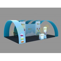 出國展覽展會布展展架，輕便重復(fù)使用背景架，折疊式背景板