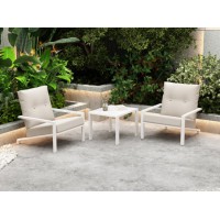 瑞奇麗 戶外桌椅民宿庭院花園露臺(tái)休閑簡(jiǎn)約陽臺(tái)小桌椅三件套